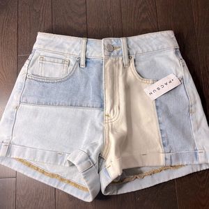 Pacsun Color Block Mom Shorts Size 24